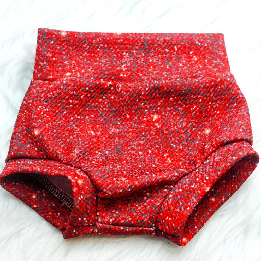 Red Sparkle Bummie